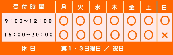 蓮田目メディカル針灸治療院営業